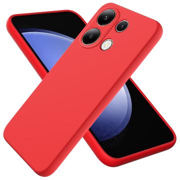 Xiaomi Redmi Note 13 Pro 4G/Poco M6 Pro Maska od Tečnog Silikona - Crvena