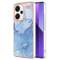 Xiaomi Redmi Note 13 Pro+ Marble Pattern Galvanizirana IMD TPU Maska