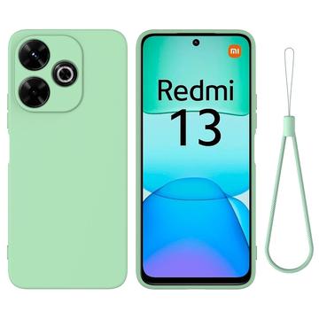 Xiaomi Redmi Note 13R/Redmi 13/Poco M6 4G Maska od Tečnog Silikona - Zelena