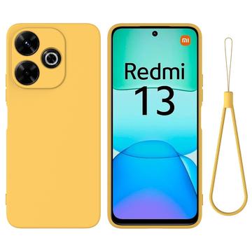 Xiaomi Redmi Note 13R/Redmi 13/Poco M6 4G Maska od Tečnog Silikona - Žuta