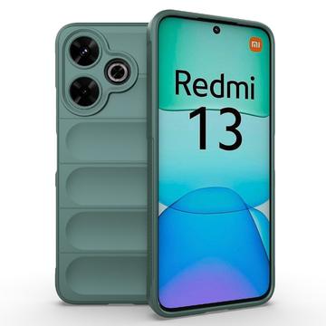 Xiaomi Redmi Note 13R/Redmi 13 5G Rugged TPU Maska - Zelena