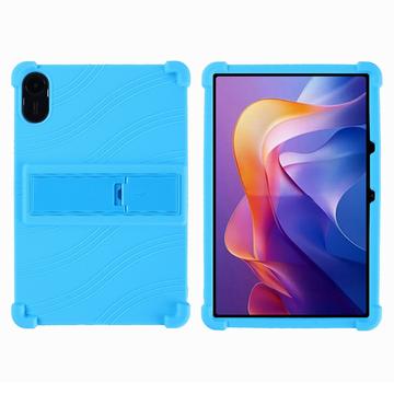 Xiaomi Redmi Pad 2 Silicone Case with Kickstand - Light Blue