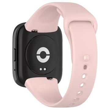 Xiaomi Redmi Watch 3 Lite/3 Active Mek Silikonski Kaiš - Roze