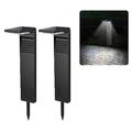 YH0801 Solar Powered Garden Light - 2 Pcs. - White Light