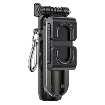 Yesido SF29 Mini Bluetooth Selfie Stick / Tripod with Remote Control - Black