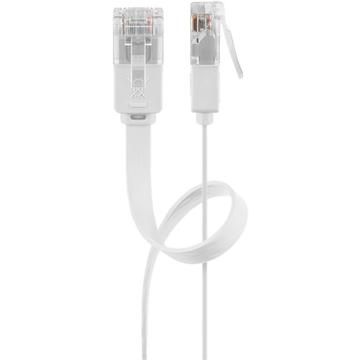 Goobay RJ45 U/UTP CAT 6 Flat Mrežni Kabl - 1m
