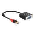 DeLOCK USB 3.0 Type-A male > VGA female Ekstern videoadapter