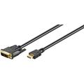 DVI-D/HDMI™-kabel, Guldpläterad5292