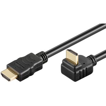 Höghastighets-HDMI™ 270°-kabel med Ethernet