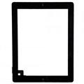 iPad 2 Staklo displeja & Ekran osetljiv na dodir - Crni