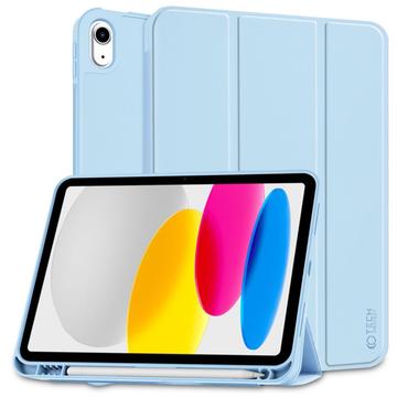 iPad 2022/2025 Tech-Protect SmartCase Pen Tri-Fold Folio Case - Sky Blue
