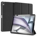 iPad Air 13 2024/2025 Dux Ducis Domo Tri-Fold Smart Folio Futrola - Crna