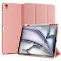 iPad Air 13 2024/2025 Dux Ducis Domo Tri-Fold Smart Folio Futrola - Roze