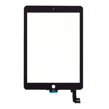 iPad Air 2 Staklo displeja & Ekran osetljiv na dodir - Crni