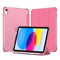 iPad 2022/2025 Tech-Protect SmartCase Pen Hybrid Tri-Fold Folio Case - Crystal Magenta