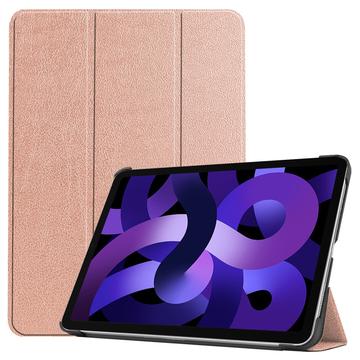iPad Air 11 (2024) Tri-Fold Serija Smart Zaštitna Futrola - Zlatnoroze