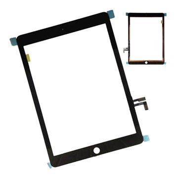iPad Air Staklo Za Displej & Ekran Osetljiv Na Dodir - Crna