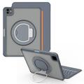 iPad Pro 11 2024/2025 TU3607P Backlit Magnetic Keyboard Case with 360 Rotating Stand - Grey