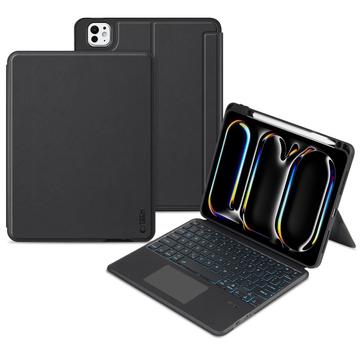 iPad Pro 11 2024/2025 Tech-Protect SmartCase Mag Pen Bluetooth Keyboard Case - Black