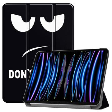 iPad Pro 11 2024/2025 Tri-Fold Serija Smart Zaštitna Futrola - Don\'t Touch Me