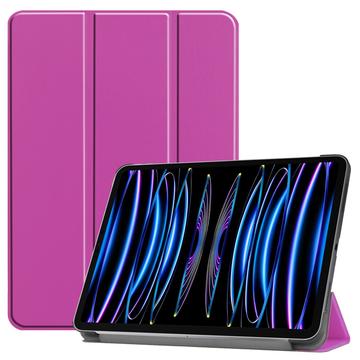 iPad Pro 11 2024/2025 Tri-Fold Serija Smart Zaštitna Futrola - Ljubičasta