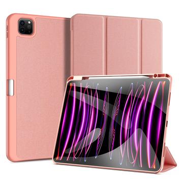 iPad Pro 13 2024/2025 Dux Ducis Domo Tri-Fold Smart Folio Futrola - Roze