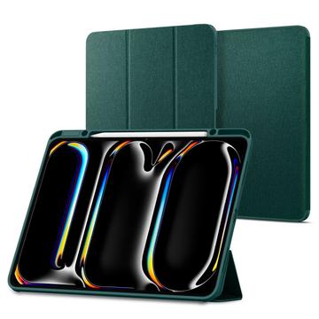 iPad Pro 13 2024/2025 Spigen Urban Fit Smart Folio Futrola - Tamnozelena