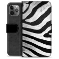 iPhone 11 Pro Max Premijum Futrola-Novčanik - Zebra