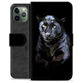 iPhone 11 Pro Premijum Futrola-Novčanik - Crni Panter