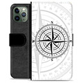 iPhone 11 Pro Premijum Futrola-Novčanik - Kompas