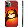 iPhone 11 Pro TPU Maska - Silueta Srca