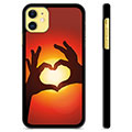 iPhone 11 Zaštitna Maska - Silueta Srca