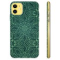 iPhone 11 TPU Maska - Zelena Mandala