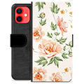 iPhone 12 mini Premijum Futrola-Novčanik - Cveće