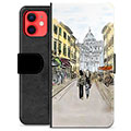 iPhone 12 mini Premijum Futrola-Novčanik - Italijanska Ulica