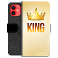 iPhone 12 mini Premijum Futrola-Novčanik - Kralj