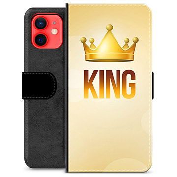 iPhone 12 mini Premijum Futrola-Novčanik - Kralj