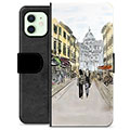 iPhone 12 Premijum Futrola-Novčanik - Italijanska Ulica