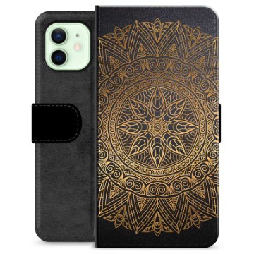 iPhone 12 Premijum Futrola-Novčanik - Mandala