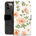 iPhone 12 Pro Max Premijum Futrola-Novčanik - Cveće