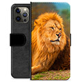 iPhone 12 Pro Max Premijum Futrola-Novčanik - Lav