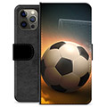 iPhone 12 Pro Max Premijum Futrola-Novčanik - Fudbal