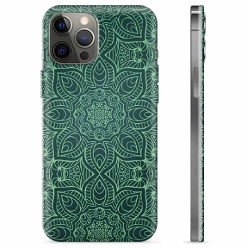 iPhone 12 Pro Max TPU Maska - Zelena Mandala