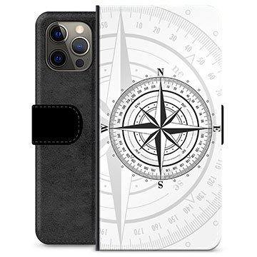 iPhone 12 Pro Max Premijum Futrola-Novčanik - Kompas
