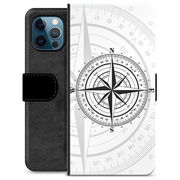 iPhone 12 Pro Premijum Futrola-Novčanik - Kompas