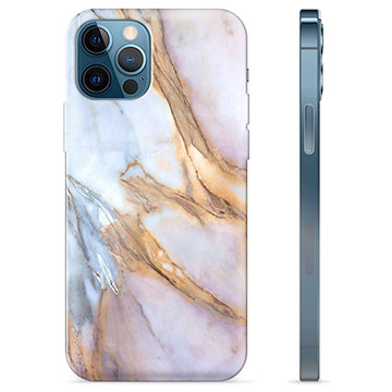 iPhone 12 Pro TPU Maska - Elegantni Mermer