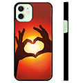 iPhone 12 Zaštitna Maska - Silueta Srca