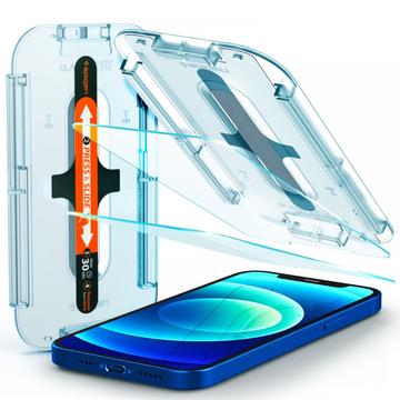 iPhone 12/12 Pro Spigen Glas.tR Ez Fit Zaštitno Kaljeno Staklo - 9H - 2 Kom.