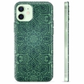 iPhone 12 TPU Maska - Zelena Mandala