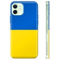 iPhone 12 TPU Maska - Žuto i svetlo plavo